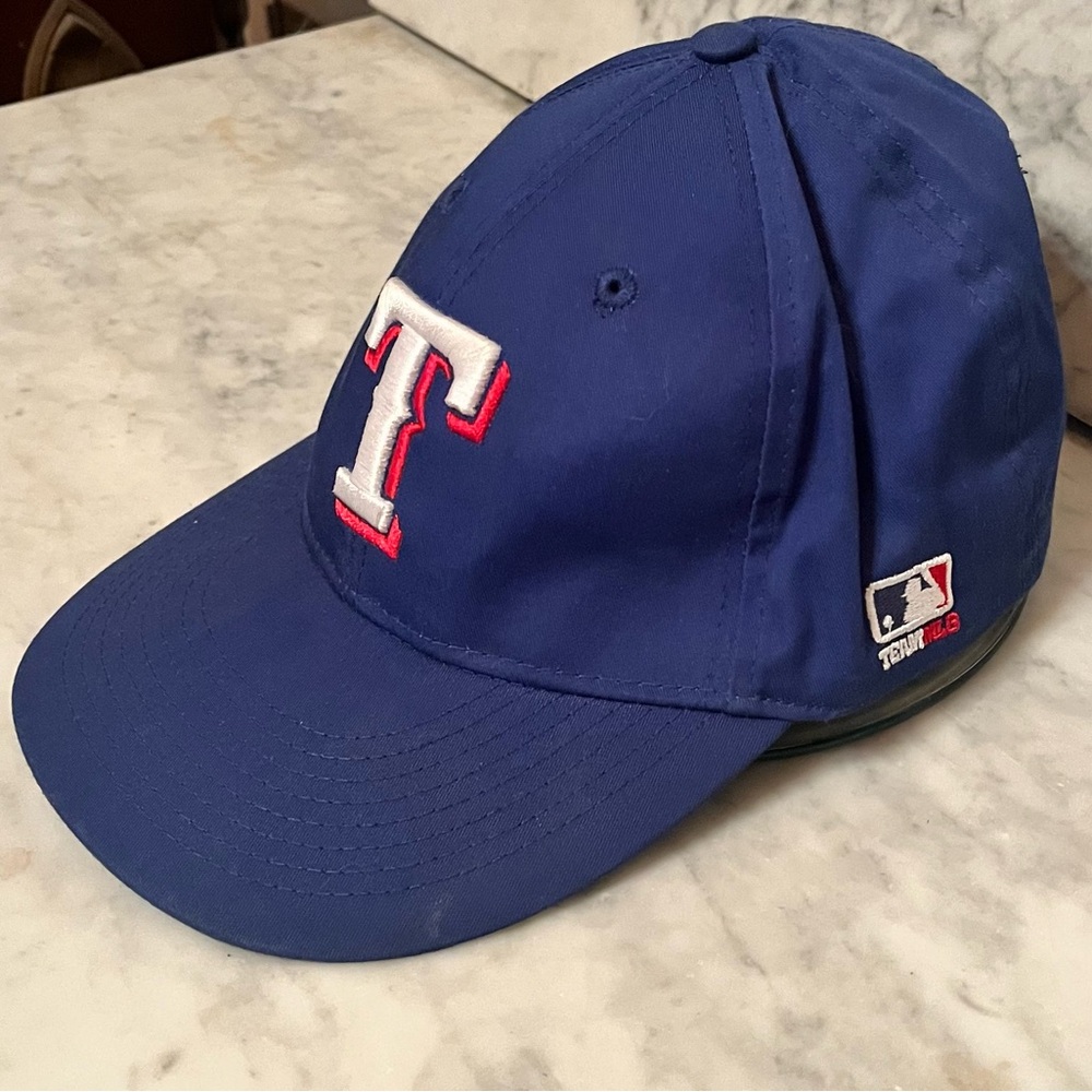Texas Rangers Blue Baseball Cap with T Logo